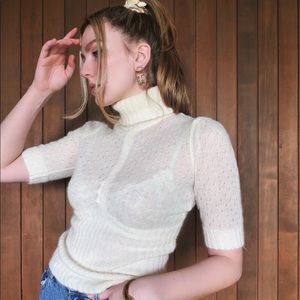 Vintage Y2K Angora Sweater